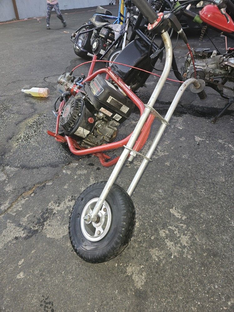Cat Mini Bike 212cc Predator Only Need Put Chain Back And Seat