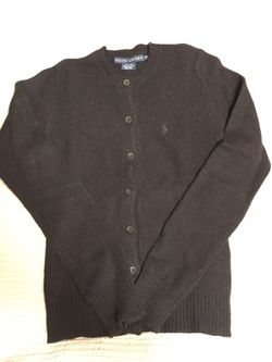 New without tag Ralph Lauren Merino Wool Cardigan XS