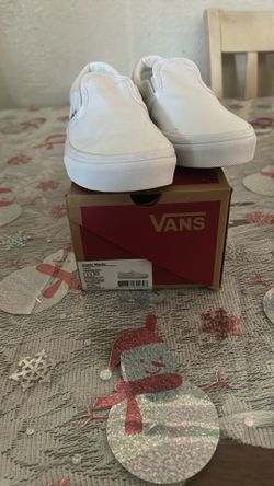 White Vans Youth Size 2.5