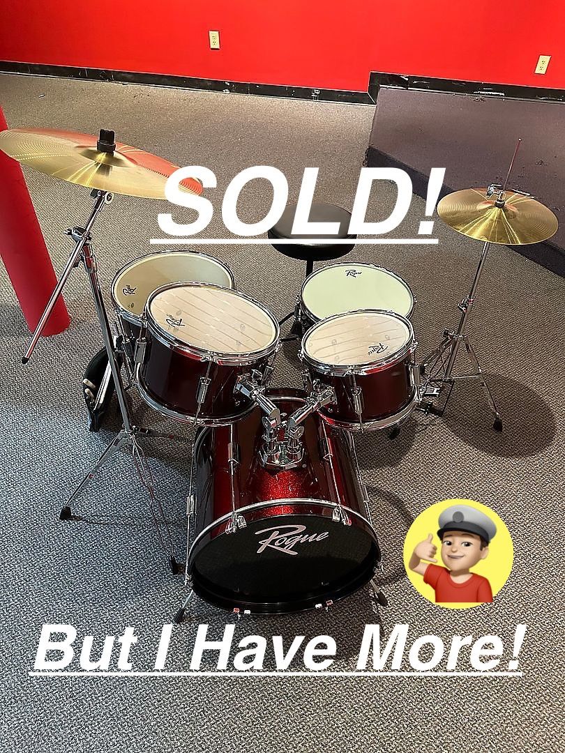 π₯ Complete Drum Set Like New!