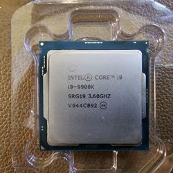 Intel i9-9900k Unlocked Processor 