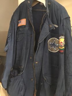 1991 vintage cowboy parka stadium coat