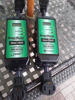 I have two 50amp surge protectors .