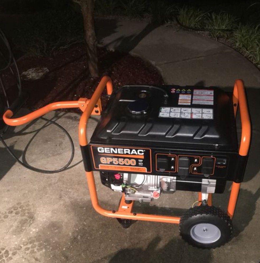 Generator 5500 works