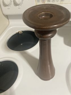 Wood Candle Holder