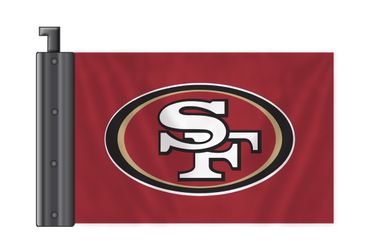 San Francisco 49ers Antenna Car Flag
