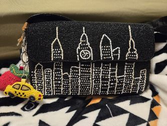 NY BIG Apple Beaded Purse (Rare)