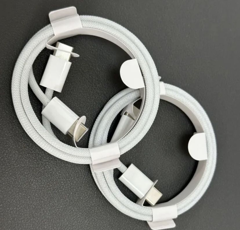 iphone charger 5 for 16$ brand new both types