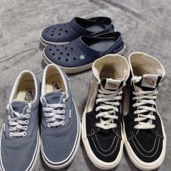 Vans ,crocs