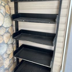 Black Ladder Bookshelf Bookshelves