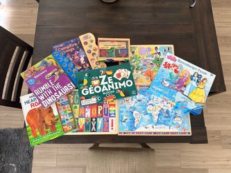 Puzzles, Blocks, and Books for Kids and Toddlers