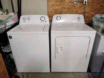 Amana Washer And Dryer - Like New