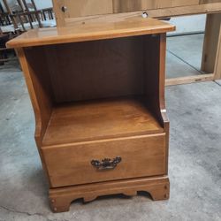 Solid Wood Night Stand 
