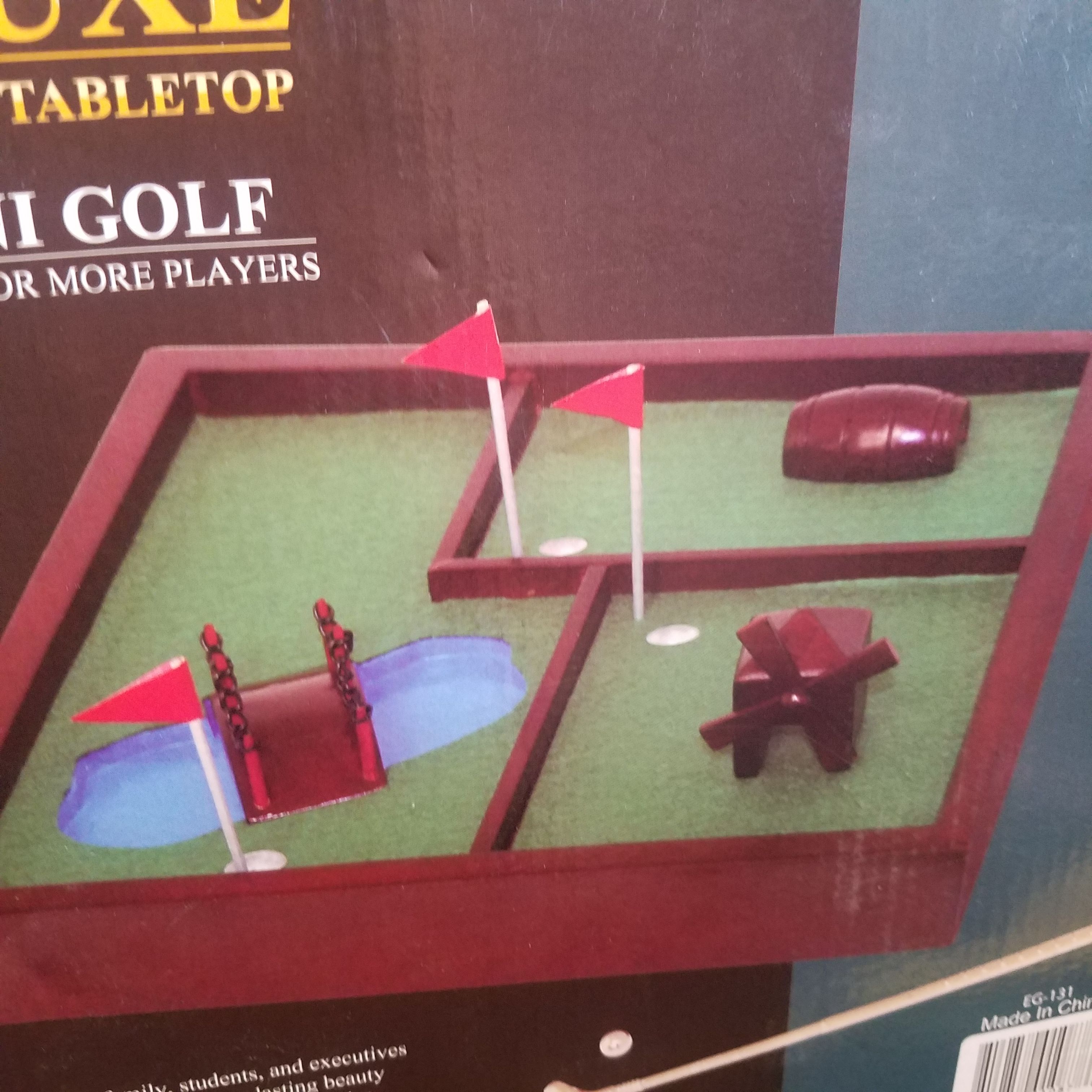 Executive Tabletop Mini Golf Game