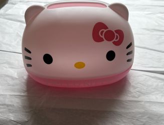 Hello Kitty pink and white Kleenex holder kawaii