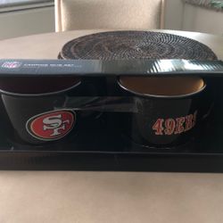 SF Niners Mug Set
