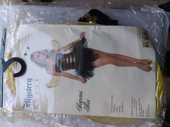 Mystery House Sequins Bee Costume XL