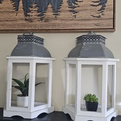 2 Candle holders  or for plants
