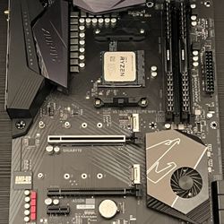 AMD Ryzen 9 5950x Aorus X570 Elite WiFi 16GB Corsair Vengeance 3600 CL16 Ram