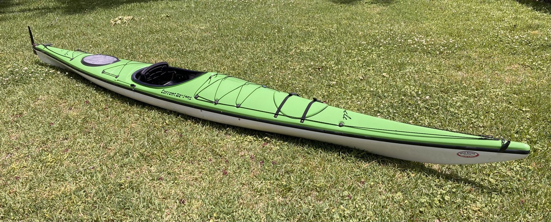 Current Designs Oracle GTS 17 Ft Kayak With Retractable Rudder