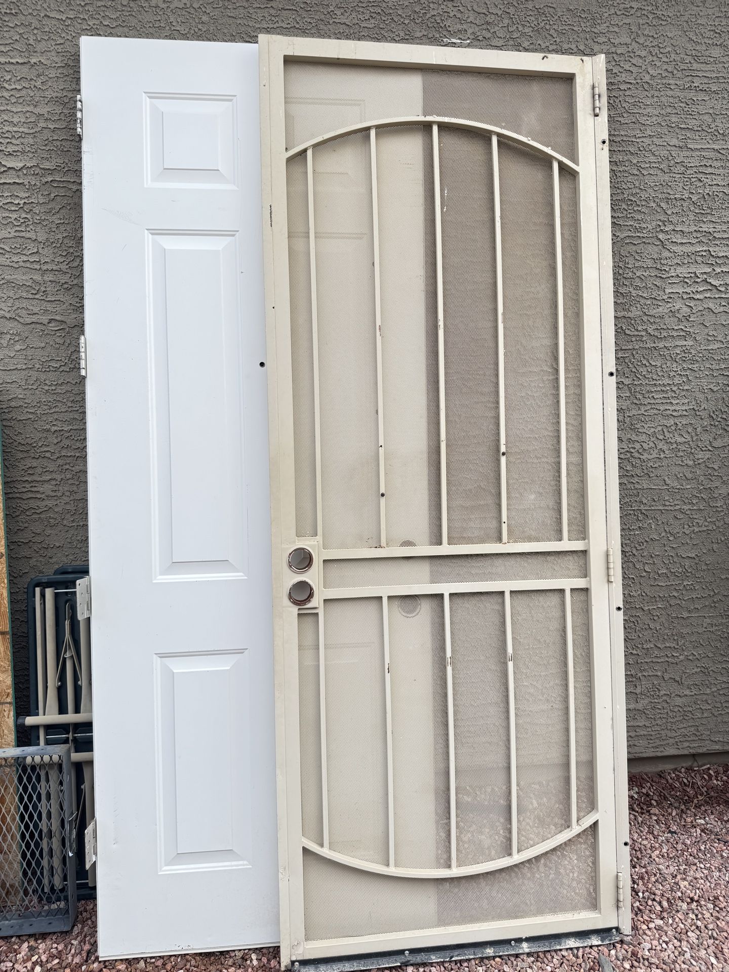 Entry Door And Secure Door 36”c951/2” $ 100