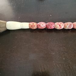 Red Coral Ivory Brush 