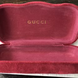 Gucci Large Red Velvet Case