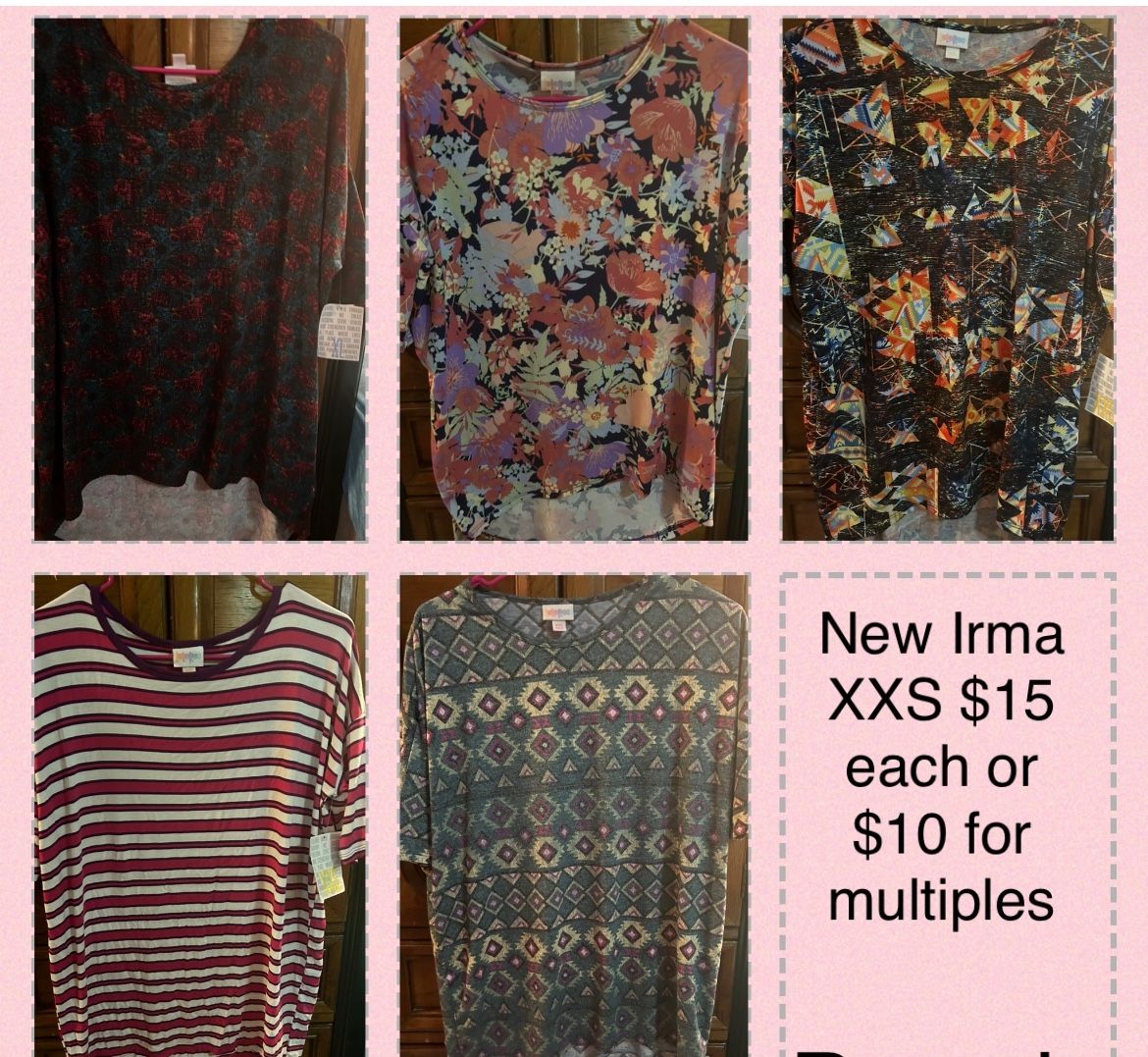 Lularoe new Irma