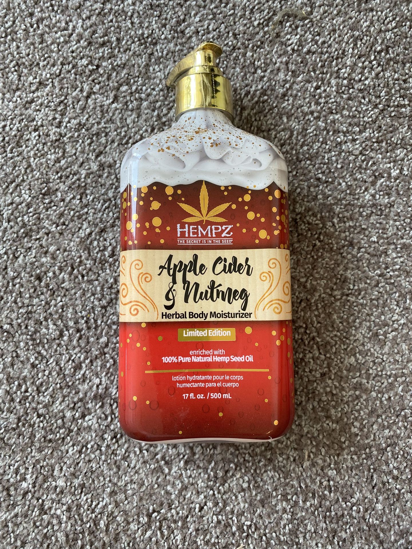 Hempz Apple Cider & Nutmeg Herbal Body Moisturizer