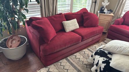 Couch and loveseat
