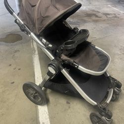 City Select Double stroller With Snack Trays