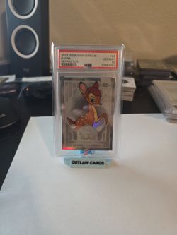 2023 BAMBI DISNEY 100 CHROME REFRACTOR PSA 10