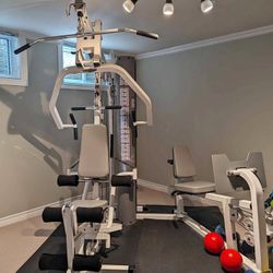 Tuff Stuff Pro Gym 200lbs w/ Leg Press - Can Deliver & Install