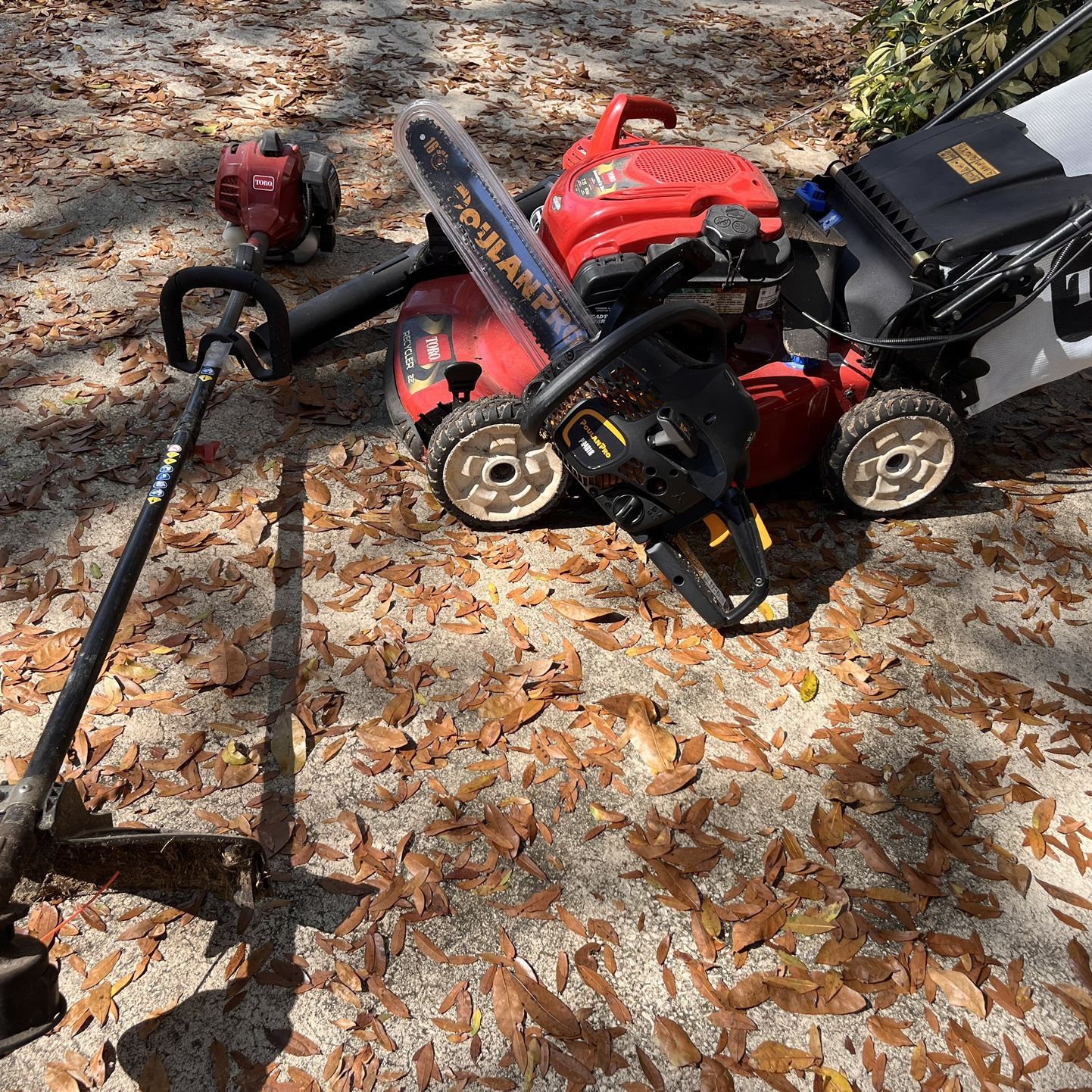 Toro Landscaping Kit Set Up  Perfect Working Conditions 