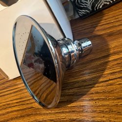NEW Shower Head; Chrome/brass