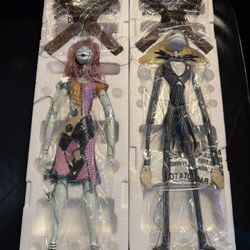 The Nightmare Before Christmas-Jack and Sally Marionettes 