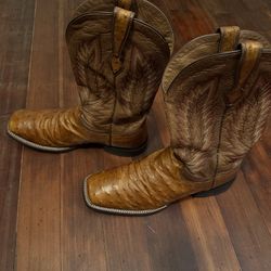 Ariat Relentless Ostrich Cowboy Boots 12D