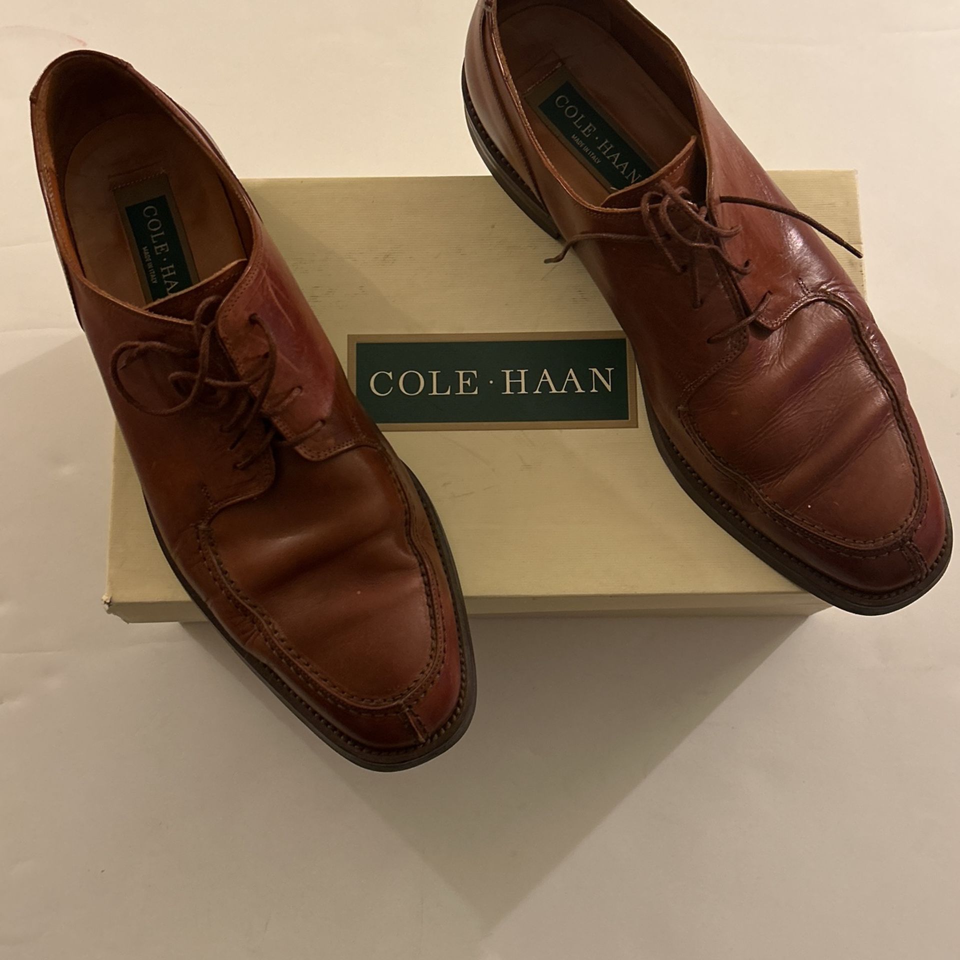 Cole Haan SOMESET Saddle Tan Dress Shoes -Best offer