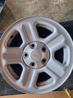 Jeep 16x7 steel wheels