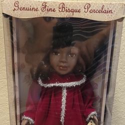 Porcelain Doll In Box