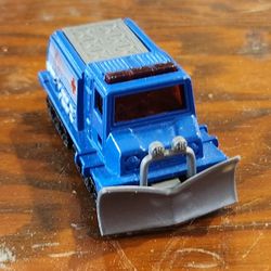 Snow Groomer Matchbox Car