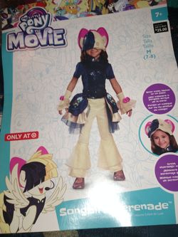 My little pony Songbird Serenade costume