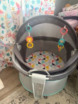Fisher-Price Portable Baby Bassinet with Canopy