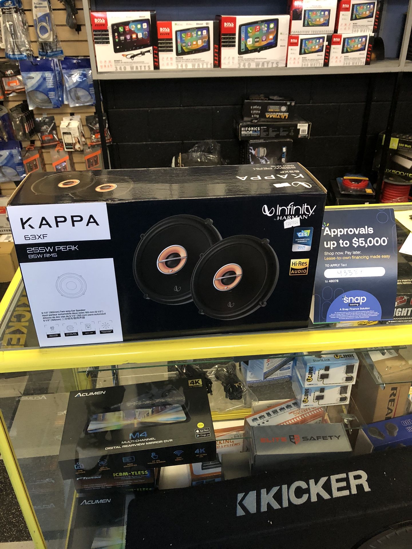 Infinity Kappa 6.5 On Sale today For 99.99