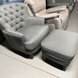 Chair And Ottoman