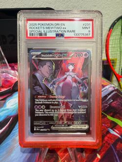 Pokemon Destined Rivals Mewtwo PSA9