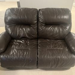 Jordan Leather Incliner Sofa Set
