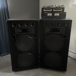 Complete DJ Sound System