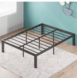 Brand new queen 16 Inch QuickLock Metal Platform Bed Frame, Mattress Foundation with Steel Slat Support, No Box Spring Needed, Easy Assembly, Queen  L