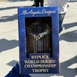 Dodgers World Series Replica Trophy